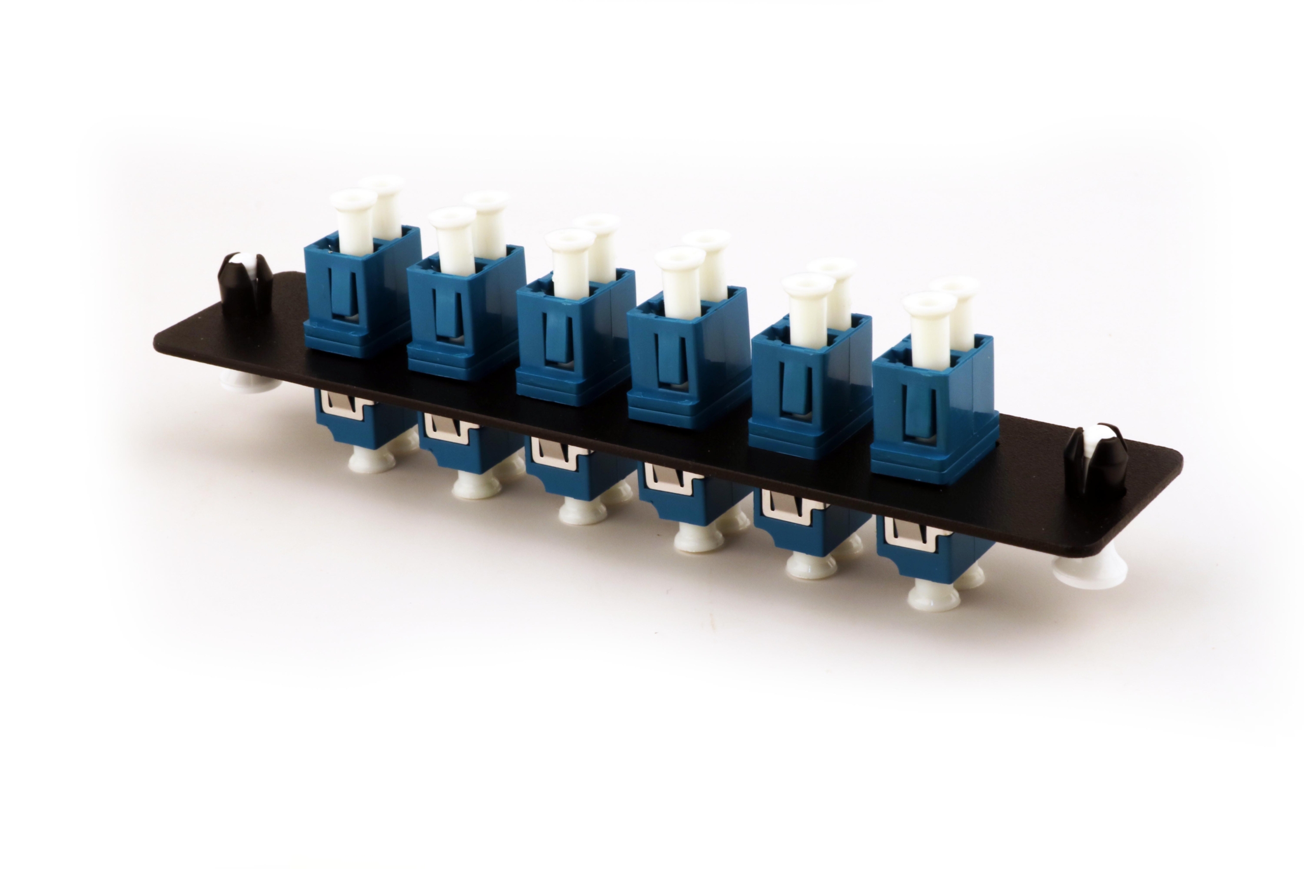 12X Lc Fiber Adapter Panel Singlemode