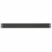 Blank Filler Plate, 1 Rack Space (1.75"  X 19.00"), Black Powder Coat